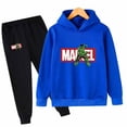 thumbnail image 1 of Conjuntos de sudaderas con capucha de superhéroes Hulk para bebé, Sudadera con capucha de moda para niños, prendas de vestir para niños, ropa de bebé, sudadera, juego de rol de otoño, 120CM zhangyuxiang CONDUJO, 1 of 2