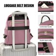 thumbnail image 4 of JIALIOU Mini Backpack Purse for Women Quilted Casual Daypack Small Travel Shoulder Bag, Dusty Rose, 4 of 7