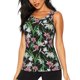 thumbnail image 1 of Fotbe Lilies Flowers Blusas Sin Mangas para Mujer – Estilo Casual, Corte Suelto, Slim-Fit, Cuello Redondo Deportivo, Tops de Verano para Gimnasio y Yoga-X-Large, 1 of 7