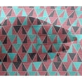 thumbnail image 5 of oneOone Viscose Chiffon Fabric Triangle Geometric Print Fabric BTY 42 Inch Wide, 5 of 5