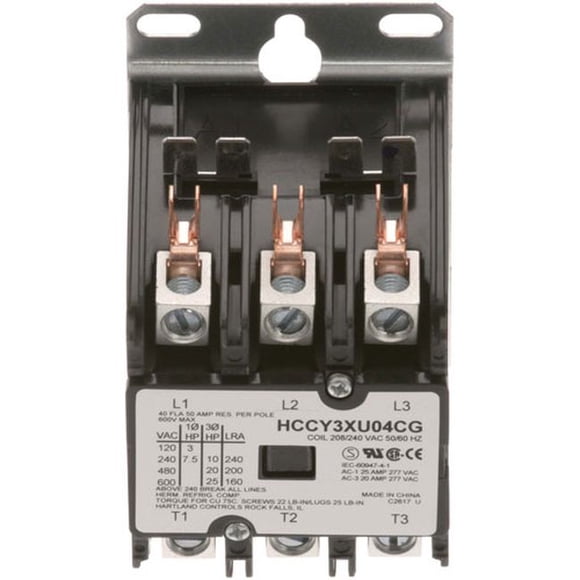 Duke DUK153156 208/240 Volts Contacteur à 3 Pôles