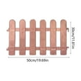 thumbnail image 3 of HWRETIE Plastic Garden Fence Picket Fence Edging for Lawns and Flowerbeds,Decorative Garden Fence Border,Durable Outdoor Plastic Fence for Yard Landscape Edging, 3 of 6