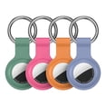 thumbnail image 1 of Compatible with AirTag Holder Case Keychain 4 Pack,for AirTag 2nd & 1st Generation Key Chain Ring Case Cover for Air Tag Holder GPS Tracker Air Tag 2nd gen Finders Air Tagholder for Kids,Bags, 1 of 14