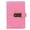 Pink, variant on PU Diary with Combination Lock, B6 Secret Password Notebook Digital Lock Handbook Daily Planner Agenda