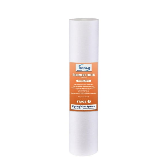 Cartuchos de Filtro de Sedimentos iSpring Multi Capa Blanco 5 Micras 15000 Galón