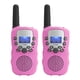 thumbnail image 1 of Radios portátiles para niños T-388 - Juego de 2 unidades en color rosa, comunicación clara sin baterías incluidas  

(158 caracteres)  

Alternativa más corta:  
Walkie talkies infantiles T-388 - 2, 1 of 6