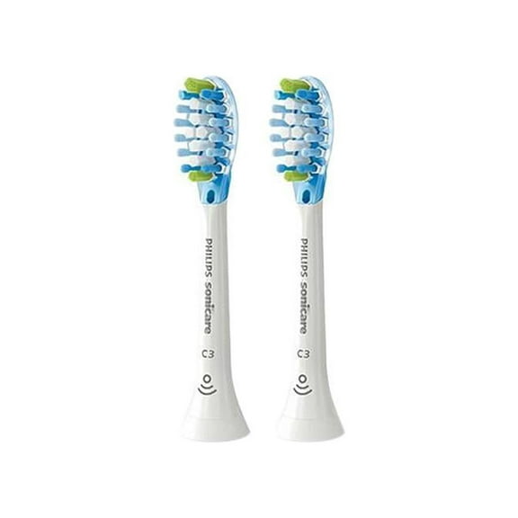Philips Sonicare C3 HX9042/65 Replacement Toothbrush Head - 2 Pack (White)