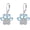 Dangle-4, variant on Dog Paw Studs Earrings 925 Sterling Silver CZ Dog Paw Stud/Dangle Earrings for Women CZ Jewelry for Wife Mother Daughter Sister Pet Lovers Birthday Gift