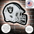 thumbnail image 5 of Las Vegas Raiders LED Wall Pennant, 5 of 5