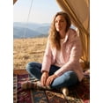 thumbnail image 6 of Wantdo Women's Winter Coat Windproof Hooded Puffer Jacket Warm Winter Fleece Coat Pink M, 6 of 7