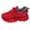 Red, variant on Women Mesh Snow Boots, Warm Fleece Lined Plus Size Winter Shoes, Comfortable Indoor Outdoor Wear (Black, 5)