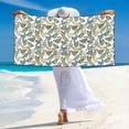 thumbnail image 5 of Picia Funny Chicken Print Silver Fox Velvet Beach Towel,Quick-Dry Beach Towel,Lightweight Travel Towel,Portable Beach Towels, 5 of 6