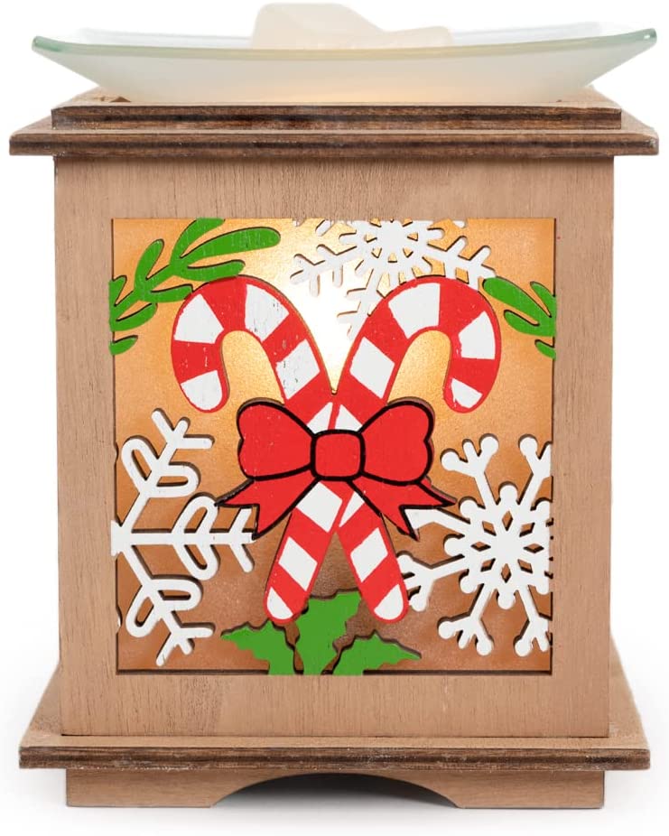 Scentsationals Holiday Collection Scented Wax Warmer Jolly Christmas Season Wax Cube Melter
