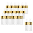 thumbnail image 3 of Frascos Cuentagotas de Vidrio Colco 20 Piezas 3ml Oro, 3 of 7