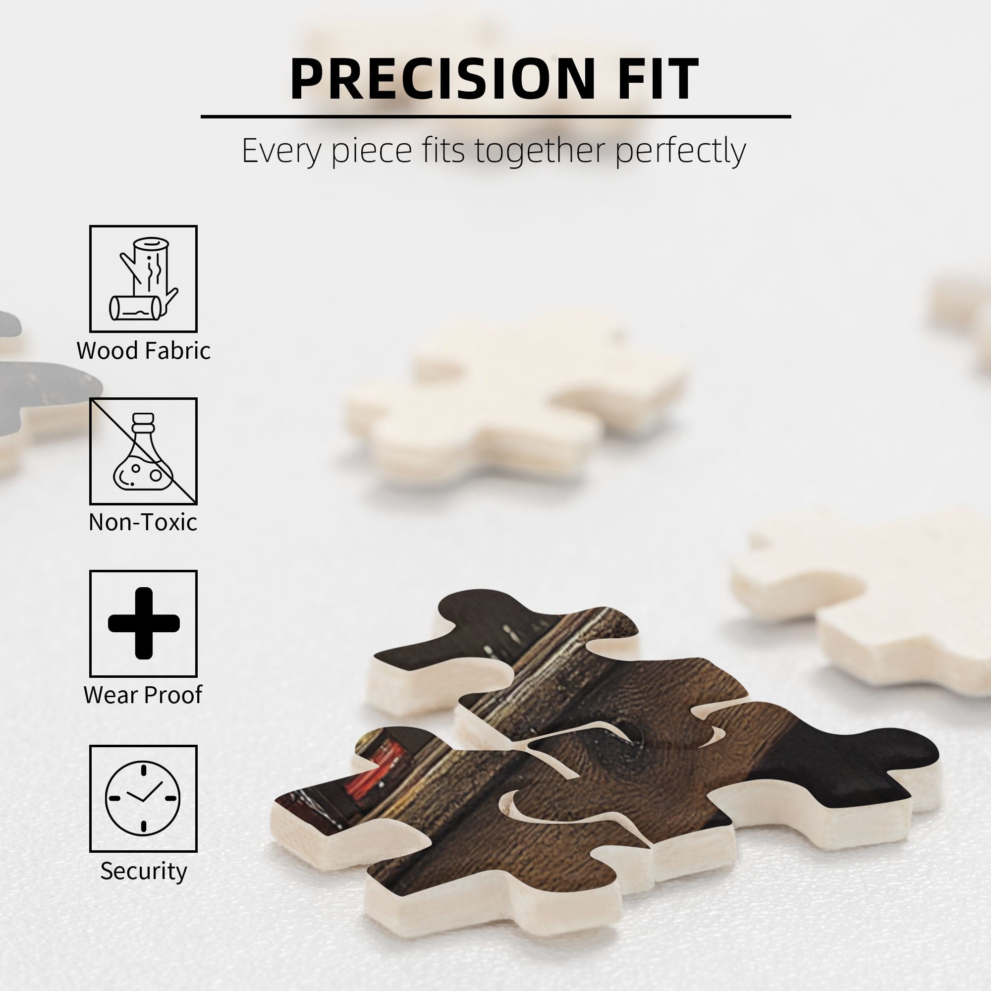 1000 pcs The horse in the tavern Wooden Puzzles 1000 Piece,whimsical Jigsaw Pieces,Funny Animal Art horse in the tavern Charm Puzzle 1000 Piece,Gift for Puzzle & Animal Lovers,Stress relieving puzzle