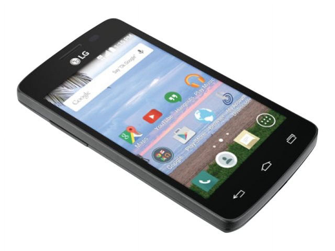TracFone LG Sunrise 4GB Prepaid Smartphone, Black - image 4 of 8