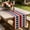 A, variant on Patriotic 4th of July Table Runner, USA Flag Star Polyester Table Cover, Independence Day & Memorial Day Kitchen Dining Outdoor Decor