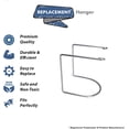 thumbnail image 2 of Replacement Part For Fit All Central Vac, Vacuum Cleaner Wire Hose Hanger # compare to part 06-1010-03, 2 of 3
