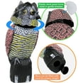 thumbnail image 4 of Galashield Owl Decoy to Scare Birds Away Scarecrow Fake Owl with Rotating Head 16" Tall, 4 of 4