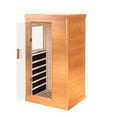 thumbnail image 3 of Yardmaster 900W Infrared Sauna for Home Use with 360° Full-Body Heating, Dual Bluetooth Speakers & Mood Lights - Detox Therapy for Fitness Enthusiasts, Skin Care & Stress Relief in Bathroom, 3 of 13