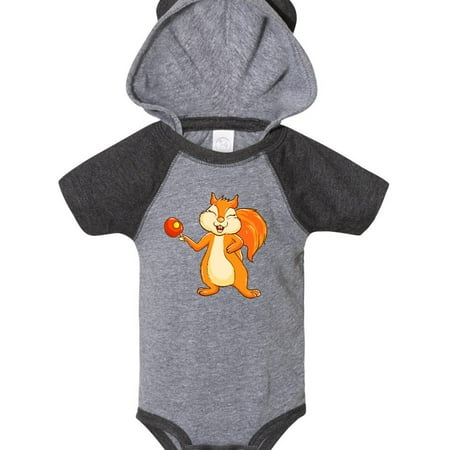 

Inktastic Squirrel Ping Pong Gift Baby Boy or Baby Girl Bodysuit
