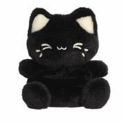 Aurora - Mini Black Sesame Enchanting Stuffed Animal - 5" Meowchi Palm Pals - Tasty Peach