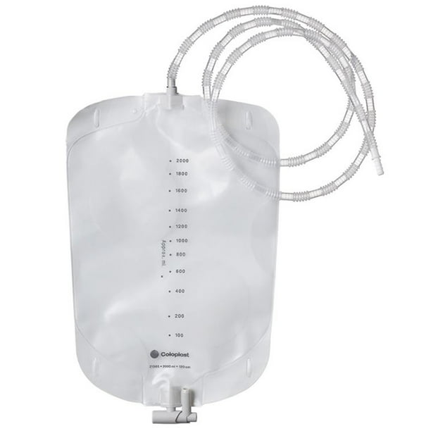 Assura Ostomy Night Bag 2000 mL 21365, 10 Ct