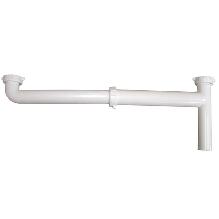 Jones Stephens P37036 Telescoping PVC Direct Connection End Outlet Waste - 1.5 in.