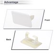 thumbnail image 5 of Unique Bargains Front Right Side Bumper Headlight Washer Nozzle Cover Cap for BMW X3 3.0L L6 2007-2008 Bumper Trim Nozzle Cover No.61673443132 White 1 Pcs, 5 of 7