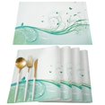 thumbnail image 2 of Branch Leaf Butterfly Abstract Art Table Runner Luxury Home Dining Table Coffee Table Holiday Wedding Decor Party Table Runner, 2 of 5