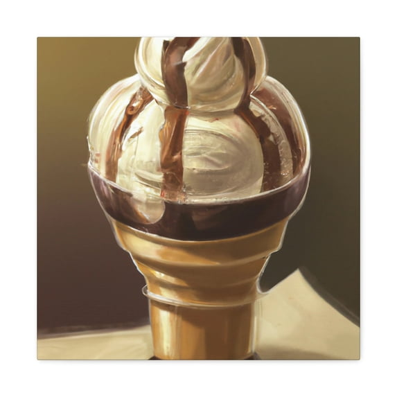 Ice Cream Dreamscape - Canvas