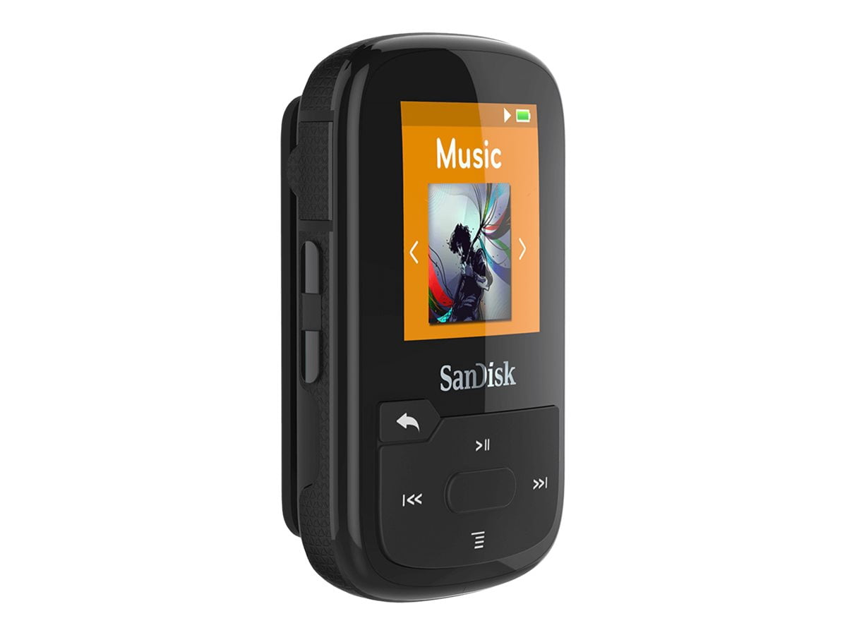 SanDisk Clip Sport Plus 32GB MP3 Player, Black