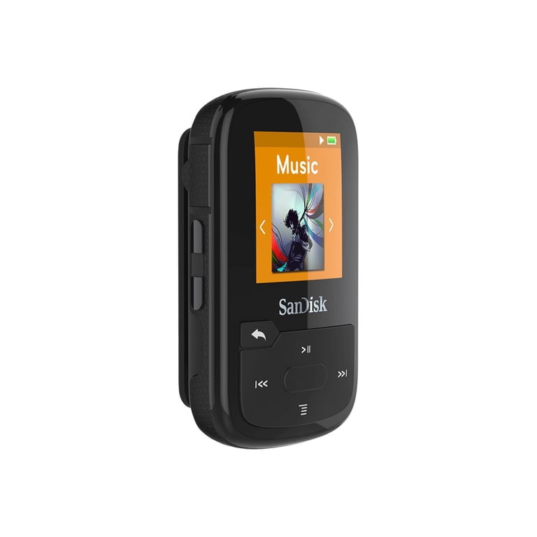 Used SanDisk Clip Sport Plus MP3 Player (16GB) - Includes Cable & Headphones