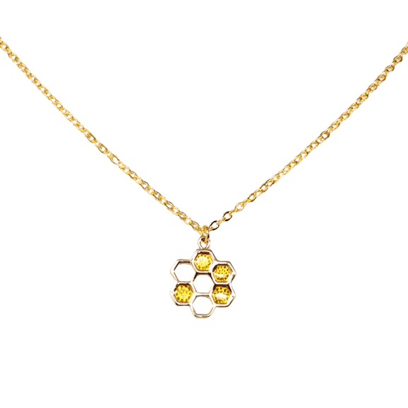 Whimsy Honeycomb Necklace