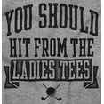 thumbnail image 2 of Funny Hit From Ladies Tees Golf Humor Unisex Plus Fleece Graphic Sweatshirt Brisco Brands 5X, 2 of 5
