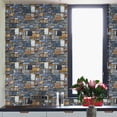 thumbnail image 2 of Yeetfub Peel And Stick Tiles For Kitchen Clearance Decor Stone Wall Sticker Rustic Home Effect Brick Self Adhesive 3D Home Decor, 2 of 3