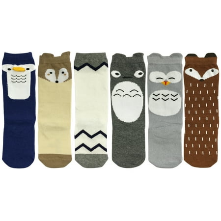 Wrapables® My Best Buddy Socks for Baby (Set of 6), Arctic Buddies