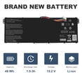 thumbnail image 2 of Batería portátil Futurebatt AC14B8K AC14B3K para Acer Aspire, 2 of 8