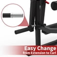 thumbnail image 5 of HeavyDuty Leg Extension CurlMachine,Leg Extension Machine with 24-Position Adjustable for Lower Body Workout,580lbs Capacity,Home Gym Weight Machine, 5 of 6