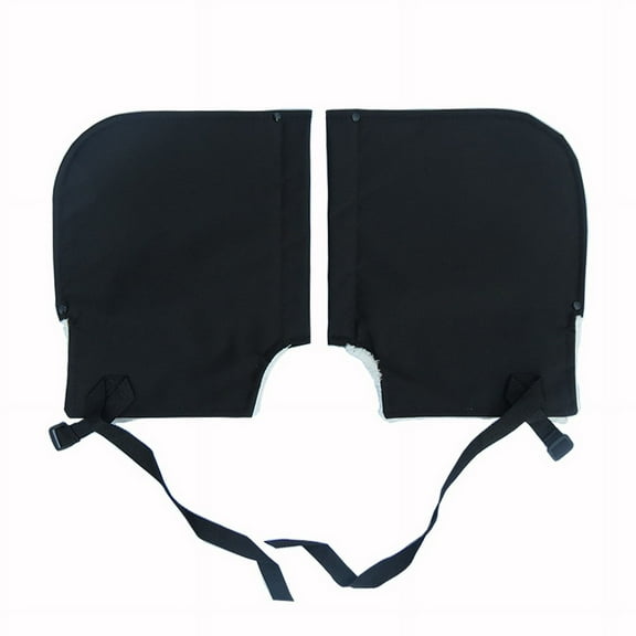 MRLESS 2-Pack Motorcycle Handlebar Gloves Windproof Thermal Mittens for Cold Weather Outdoor Riding and Snowmobile Use