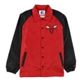 thumbnail image 1 of STARTER Manteau pour Hommes Chicago Bulls, Rouge, Grand, 1 of 2