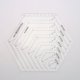 thumbnail image 4 of EeaseMX Regla de patchwork hexagonal, regla de acolchado, plantilla acrílica para patchwork, accesorios de costura, 4 of 7
