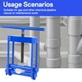 thumbnail image 5 of Flylapdo Seamless Welded Handles All-Metal Pipe Clamp, Iron Construction Pipe Squeeze-off Tool Enhanced Sealing for for 1/2-2.5 inch PE PPR PVC Pipe, 5 of 8