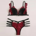 thumbnail image 4 of uublik Valentines Lingerie Set for Women Babydoll Sexy Naughty Lace Bodysuit Plus Size, 4 of 5