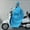Blue Bul, variant on PPgejGEK Long Transparent Men Women Hooded Jacket Rainproof Raincoat Rain Coat Holiday