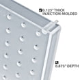 thumbnail image 5 of The DIY Multi-Purpose 12-Piece Pegboard Wall Organizer Kit with One Panel and Accessory Assortment (13.5"W x 22"H), 5 of 5