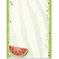thumbnail image 3 of Juicy Watermelon Jamboree Invite Special Event Theme Paper Stationery, Border Paper, Letterhead 8.5 x 11, 100 , Premium Writing Paper, Decorative Printer Paper, 3 of 4