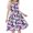 E-Purple, variant on TEAJOPSUU Girls Summer Dress Cute Printed Spaghetti Strap Boho Dresses Causal Sleeveless Tiered Ankle Dresses 4-14 Years C-Multicolor