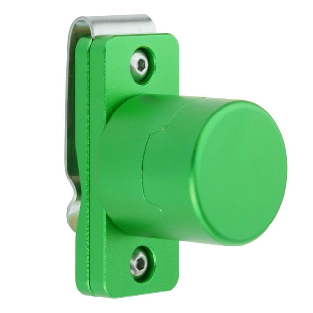 electronicmall2017 Pool Billiard Chalk Holder Herramienta práctica Snooker Chalk Case verde Zulema Titular de la tiza de billar