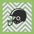 thumbnail image 1 of Great Art Now Eat Sleep Play Football - Green Part III by Sports Mania, Framed Wall Art, 14W x 14H, 1 of 3